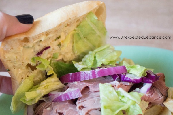 Check out how to make a roast beef and lemon basil aioli sandwich. Holy cow, this sandwich is SO good!! What really makes this outstanding is the lemon and basil aioli...the aioli will take just about any sandwich over the top.
