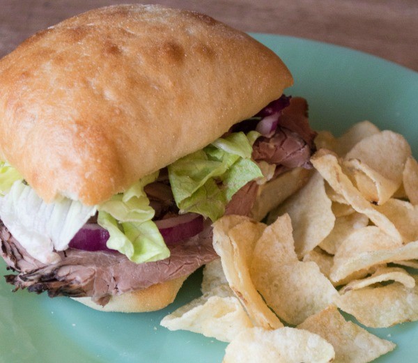 Roast Beef and Lemon Basil Aioli Sandwich Unexpected Elegance