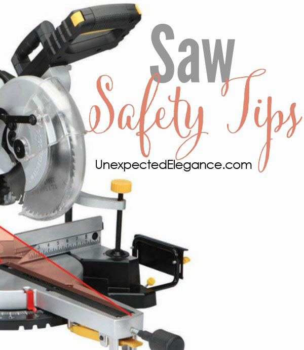 Power tools can be intimidating if you've never used them, but they don't have to be! Check out these great saw safety tips to help you get started.