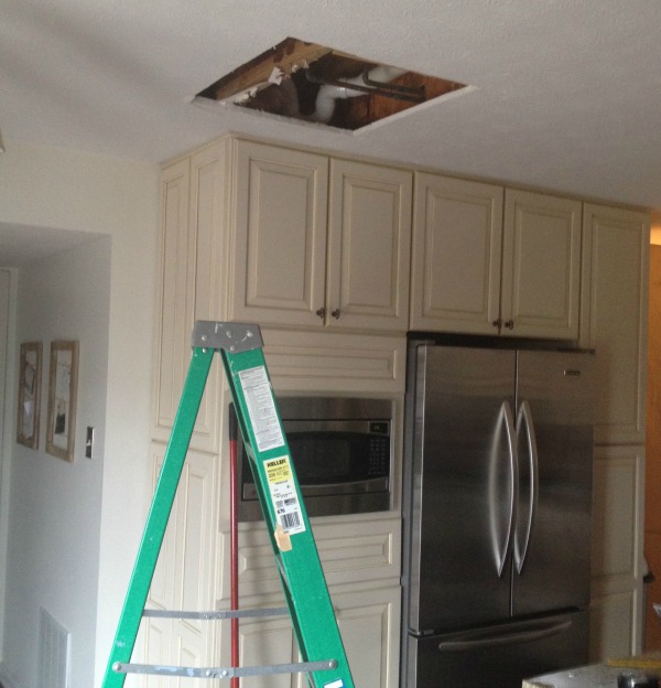 leaking ceiling