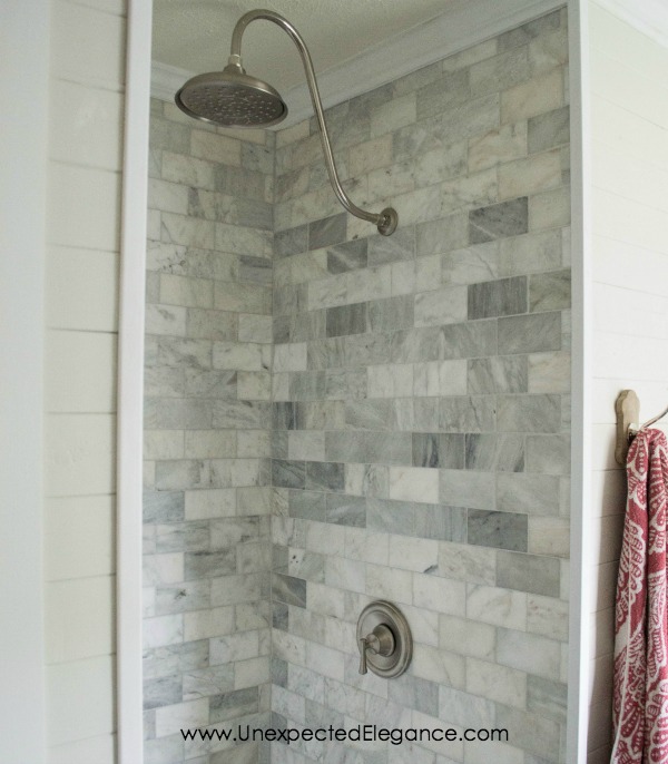 Diy Shower Renovation Using An Amazing, How To Redo A Bathroom Shower With Tile