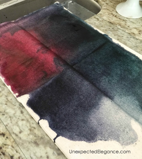 Check out this cool technique of ice dyeing!!  Use the ice to manipulate the dye and give you a more watercolored effect...the results are beautiful.