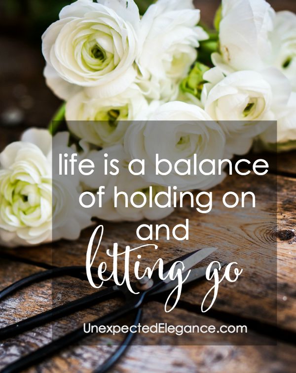 Life is a balance