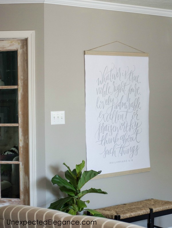 Diy Large Wall Art For Less Than 20 Unexpected Elegance