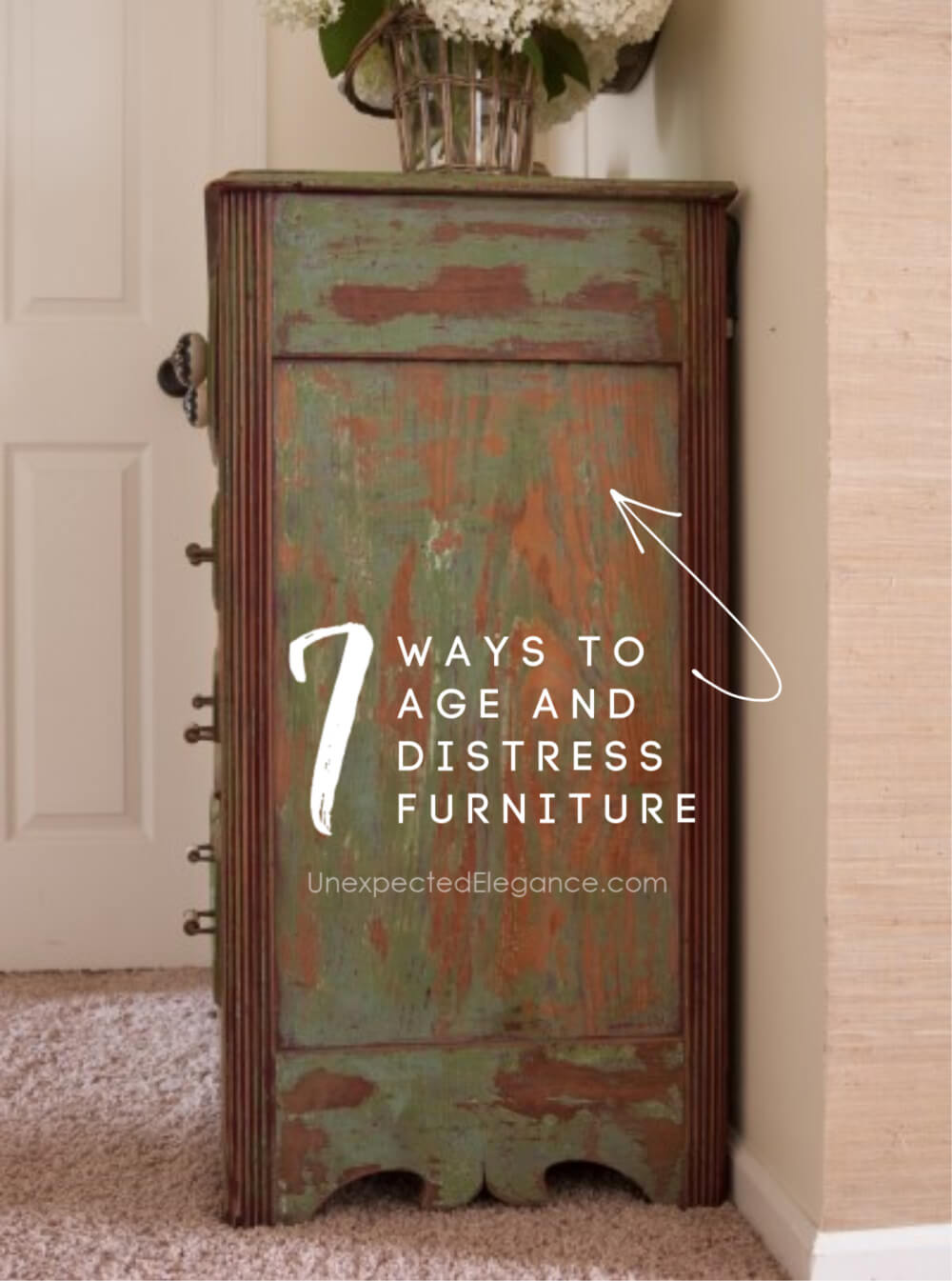7 Ways To Age And Distress Furniture, How To Make A Window Frame Look Distressed