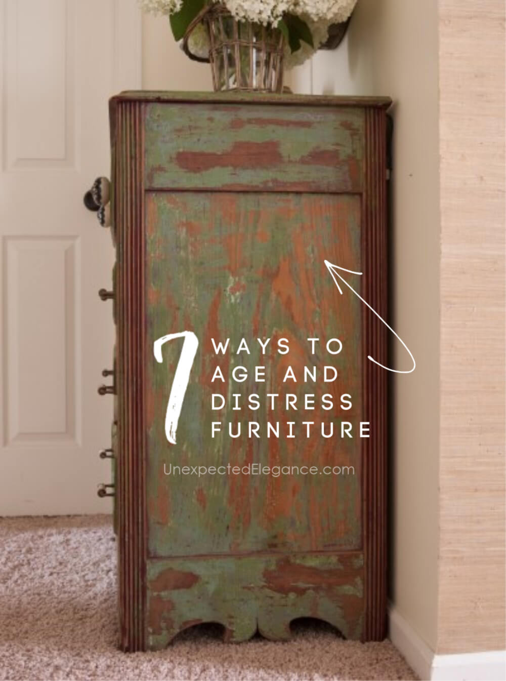 7 Ways To Age And Distress Furniture Unexpected Elegance