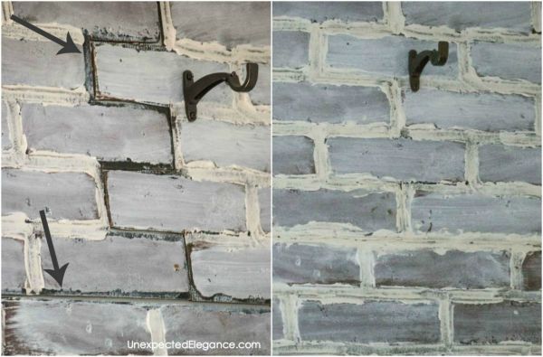 Do you have a space that needs a little bit of texture and love the look of brick? Check out this tutorial for a DIY brick wall that looks like the real thing! Just a few easy steps can transform a faux brick panel and no one will be able to tell they aren't real brick walls.