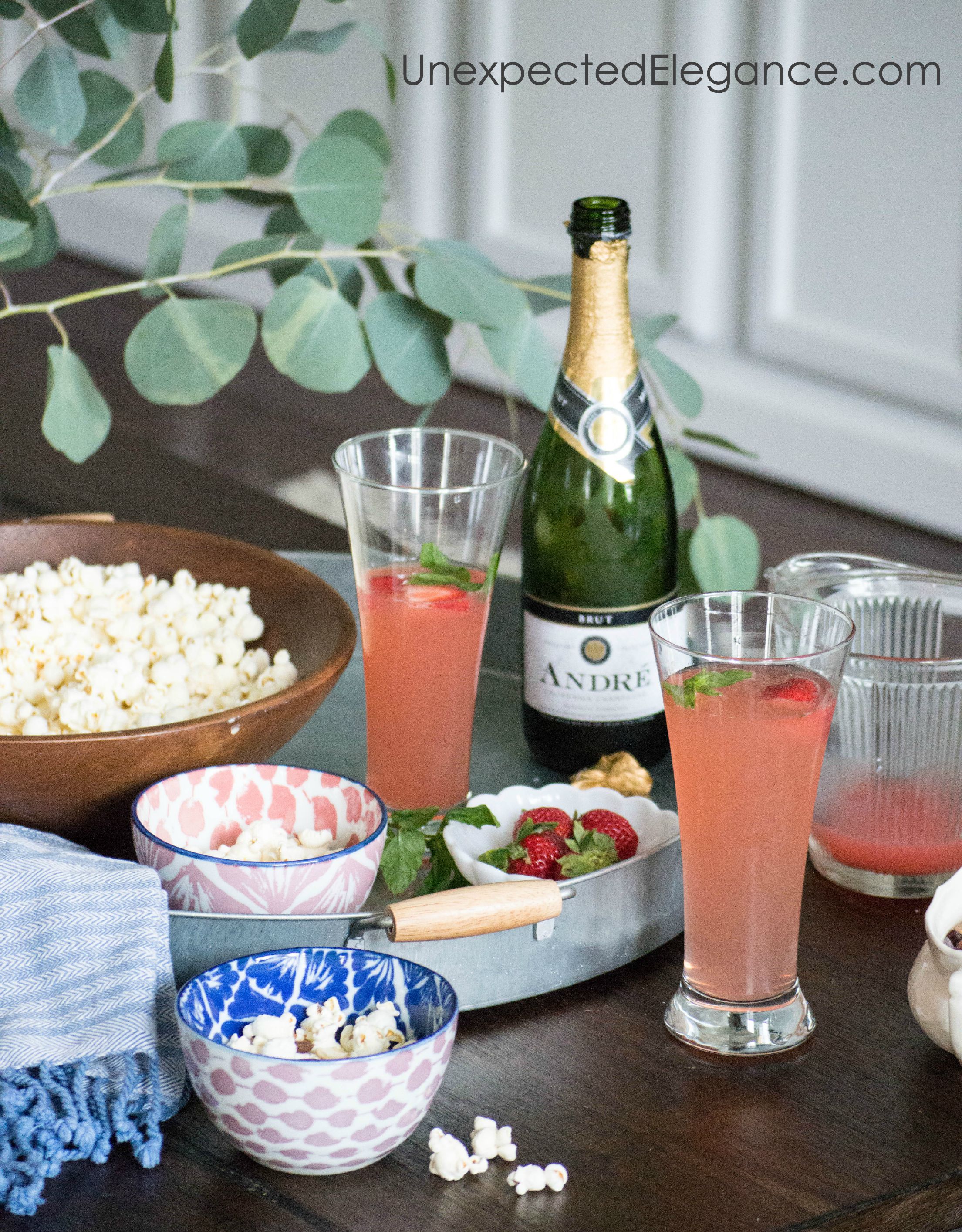 You know that feeling...you REALLY need a night out with your friends but the thought of getting dressed up is the last thing you want to do. Check out a few tips for a casual get-together with a POP of glam for the easiest entertaining ever.