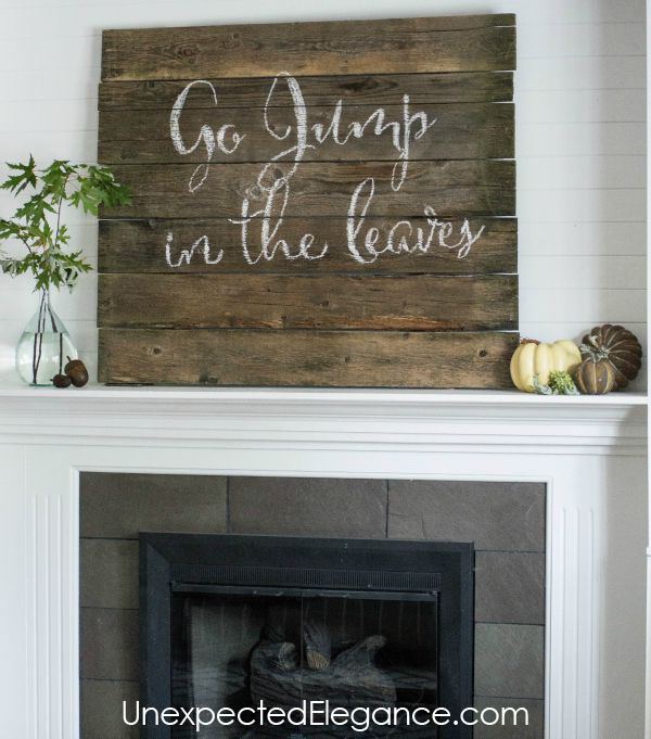 Get a peek into my home decorated for fall! Get some inspiration and ideas for inexpensive fall decor.