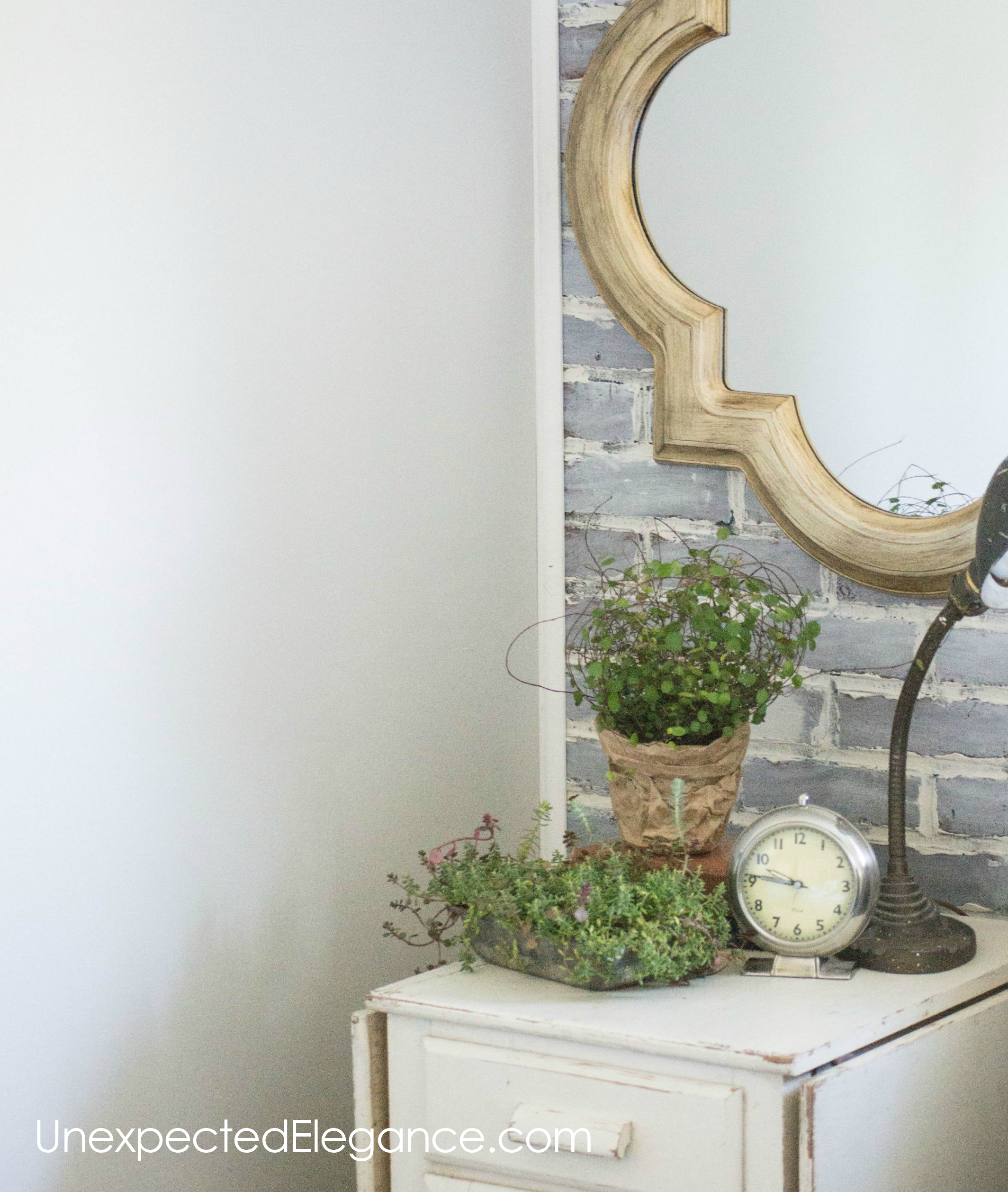 Do you have a space that needs a little bit of texture and love the look of brick? Check out this tutorial for a DIY brick wall that looks like the real thing! Just a few easy steps can transform a faux brick panel and no one will be able to tell they aren't real brick walls.