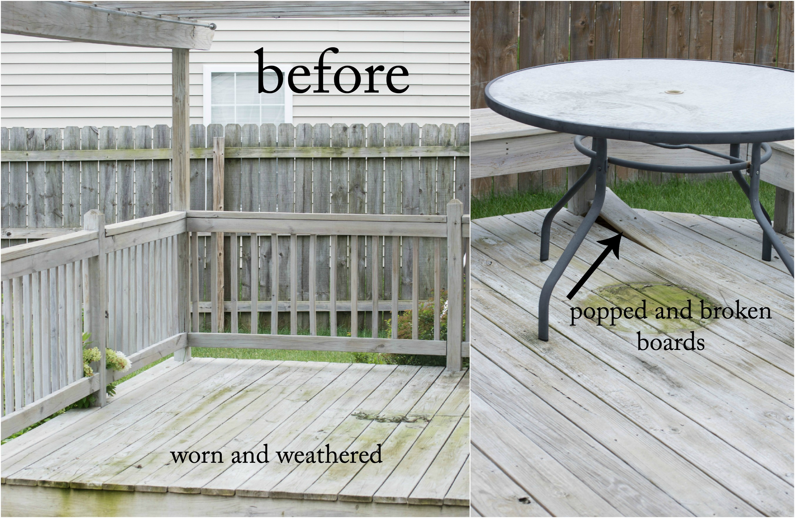 If your deck has seen better days, there may be another solution besides replacing the entire thing! Check out how to restore your deck, instead of replacing it!.