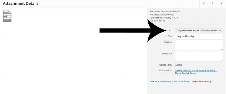 How to Add a Downloadable Printable to Your WordPress Blog