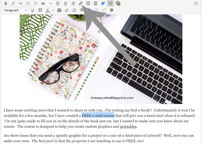 Find out how to add a DOWNLOADABLE PRINTABLE to your WordPress blog!! It's really easy and can add major value to your blog.