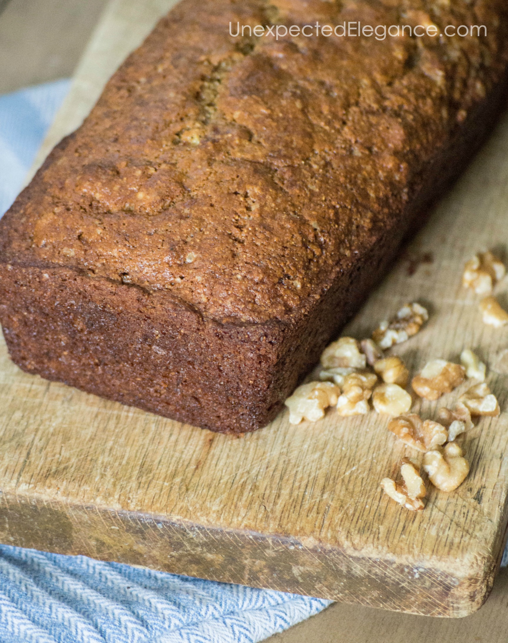 Get this delicious and EASY recipe for Banana bread with Einkorn flour. It tastes amazing and is a wonderful flour substitute!