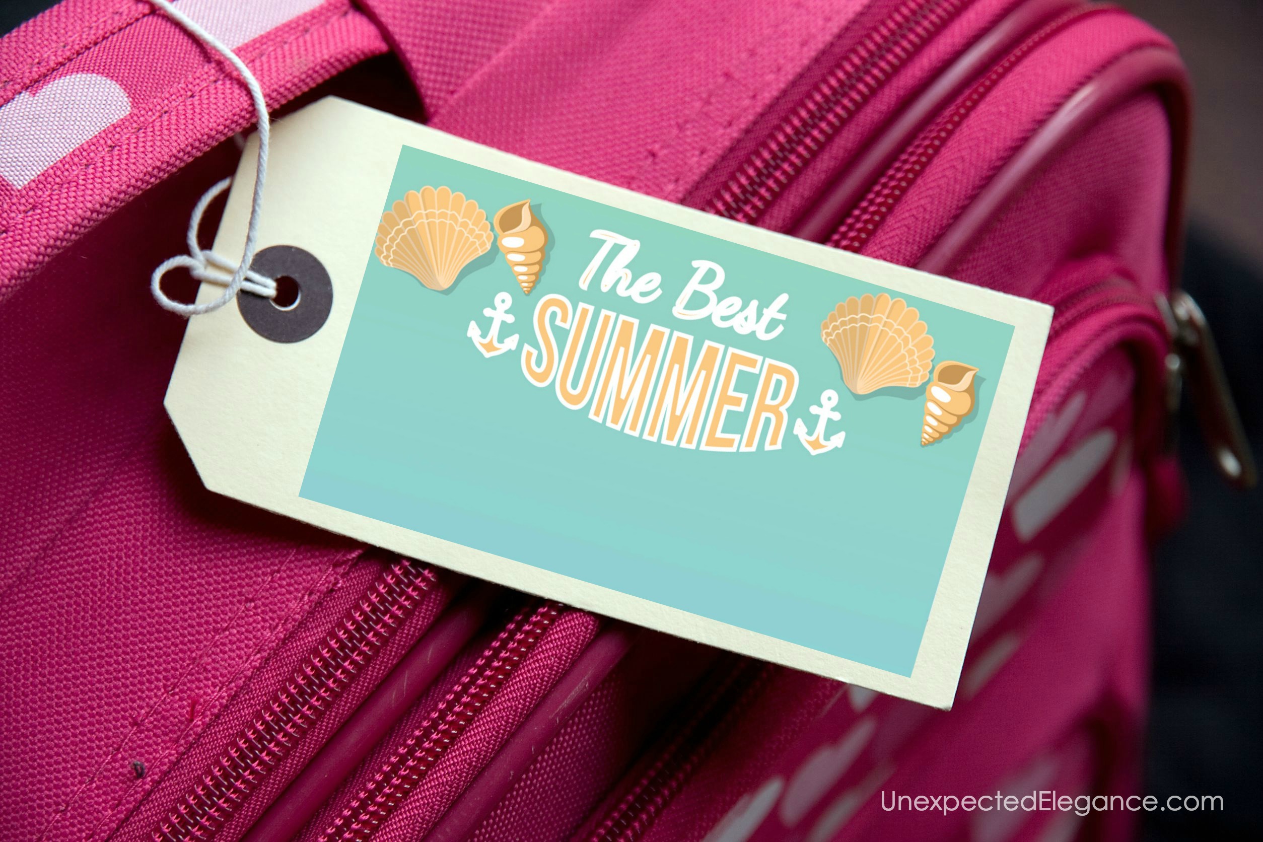 If you are traveling this summer, be sure to get these FREE summer travel printables.  They will help you remember everything and keep you sane!