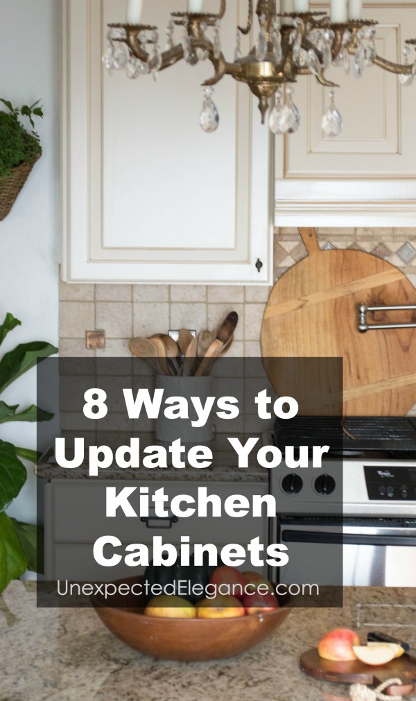 8 Ways To Update Kitchen Cabinets Unexpected Elegance