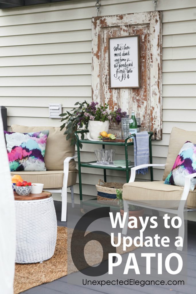 6 Ways to Update a Patio
