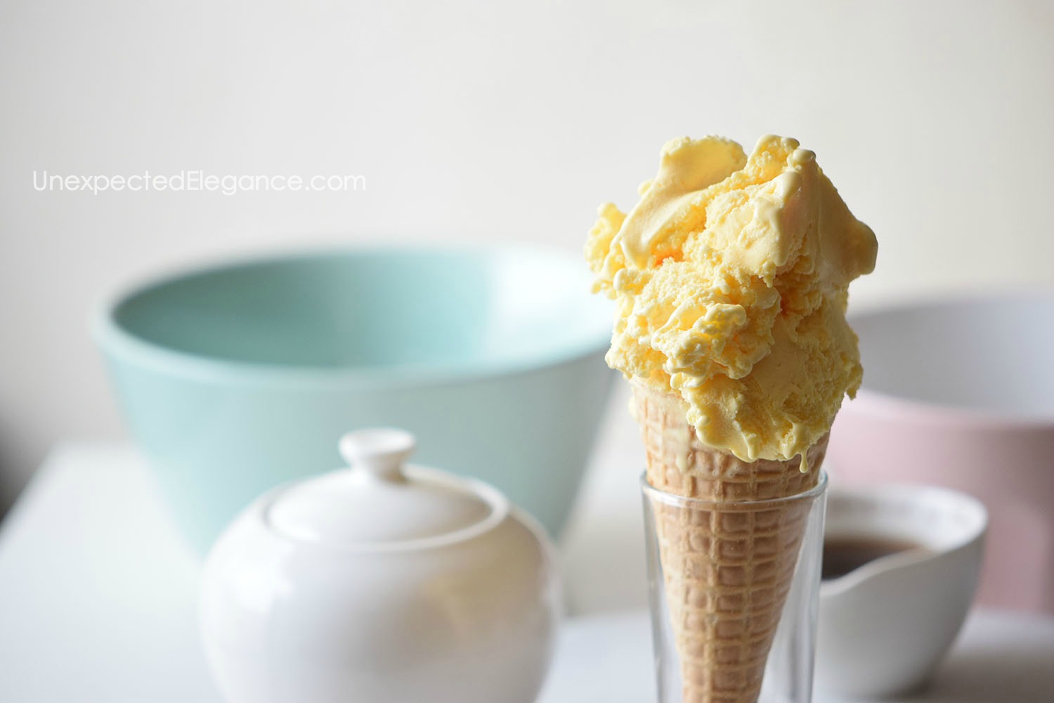 Want a treat to help you cool off this summer? Try this delicious Honey Ice Cream recipe!
