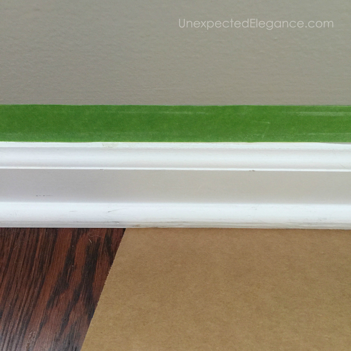 Fast And Easy Way To Paint Baseboards, How To Paint Baseboards And Quarter Round
