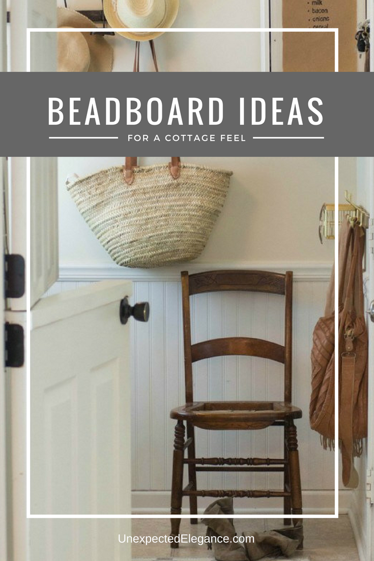 Want to give your home a cottage feel without breaking the bank? Check out these amazing BEADBOARD ideas!!