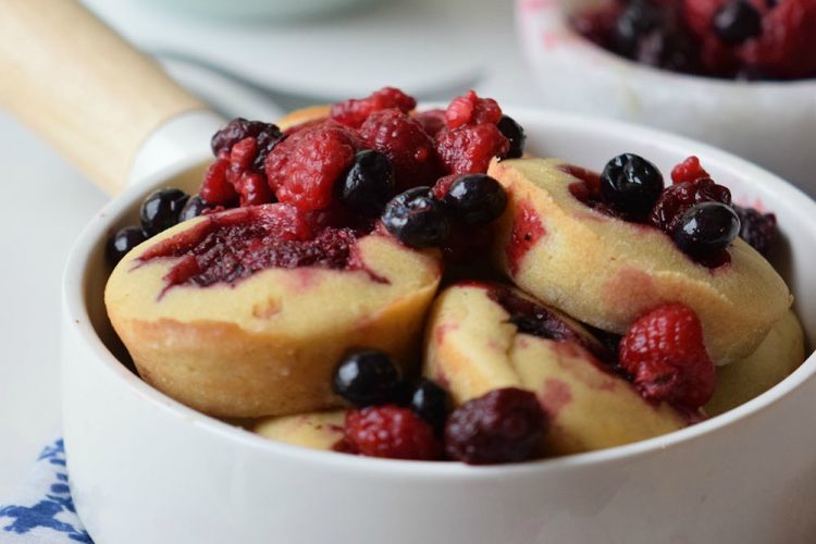 Very Berry Pancake Poppers