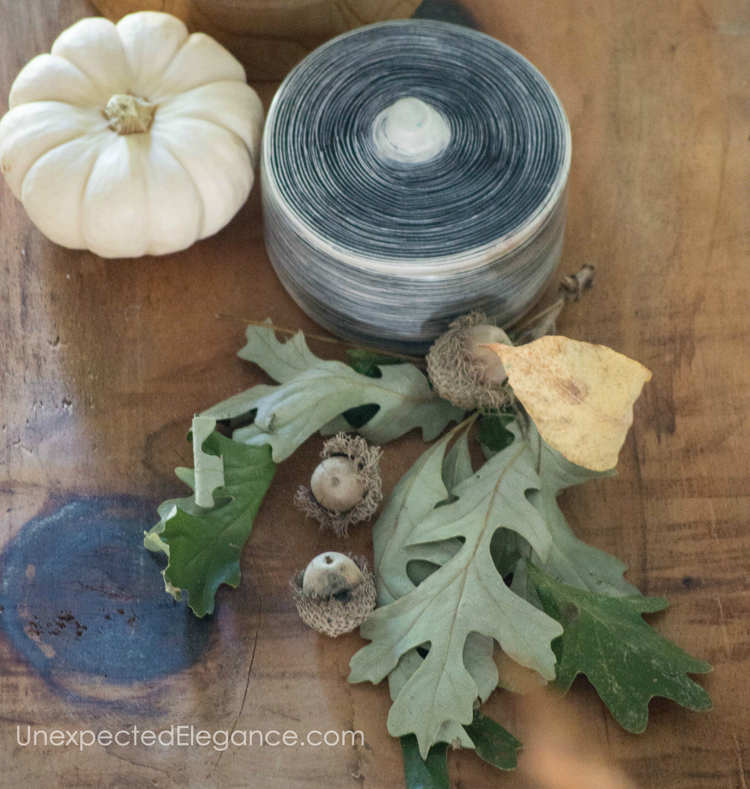 Get inspiration and tips for simple fall decor. See how you can add some fall texture to your home without overdoing it or spending a ton of money!