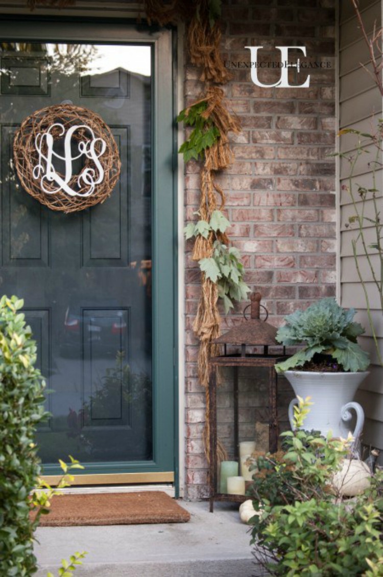 Find some great ideas for how to add color to your porch this fall!