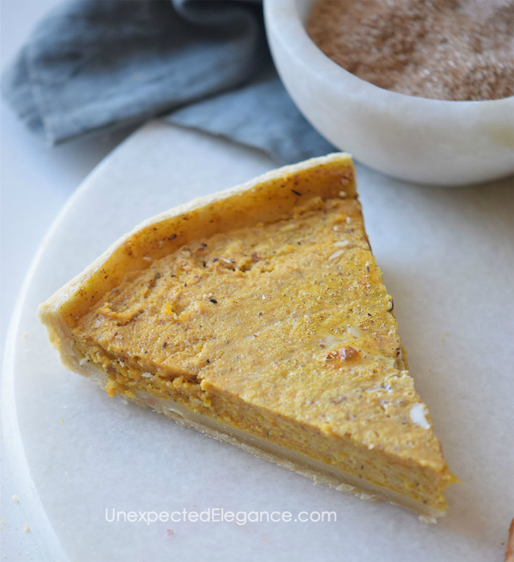 With the holidays just around the corner, it's time to start baking! Give this thin dish Pumpkin Pie a try...it's a new take on a classic!