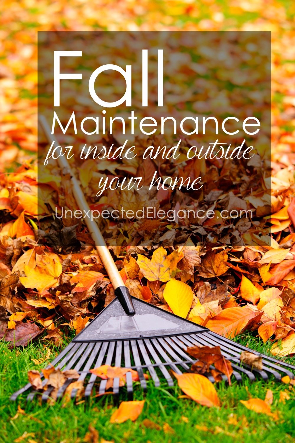 Fall is the perfect time to start maintaining for your home. There are several fall maintenance tips for inside and outside the home, whether it's your lawn or your heating system.