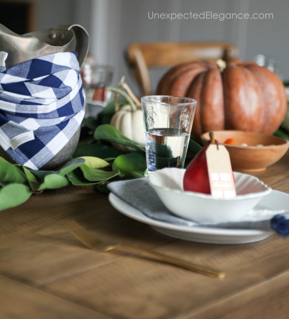 thanksgiving tablescape