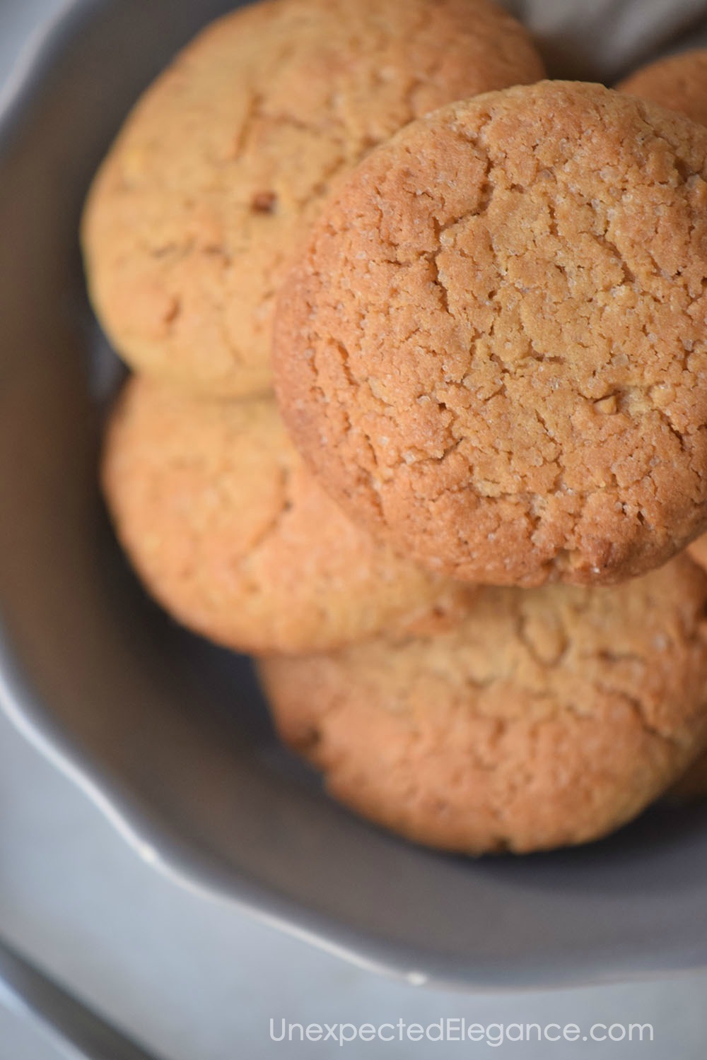 This recipe makes perfect SOFT peanut butter cookies!