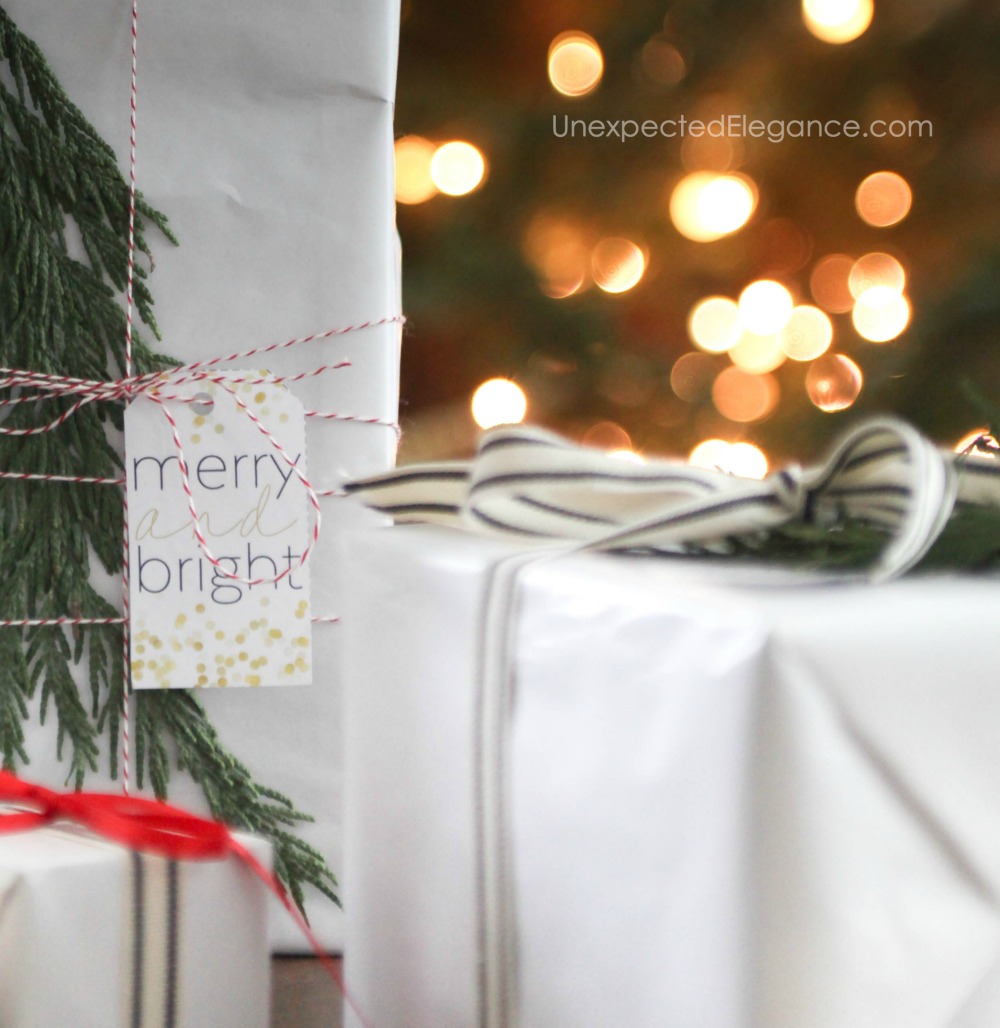 Make your gifts extra special with these FREE printable gift tags.