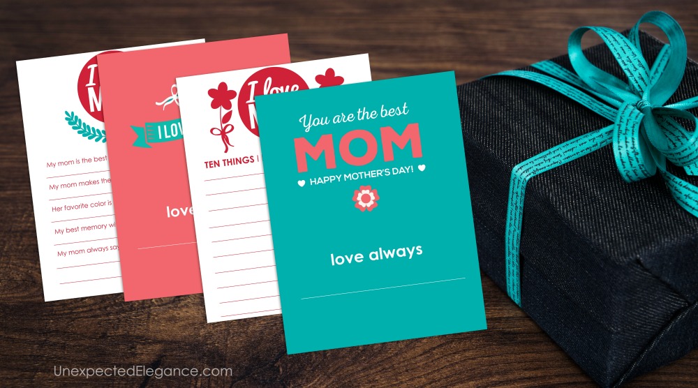 Mother's Day Gift Printable