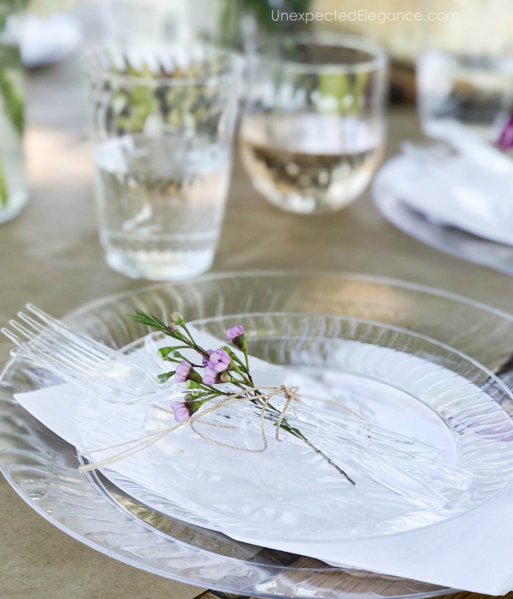 Dinner party ideas for spring