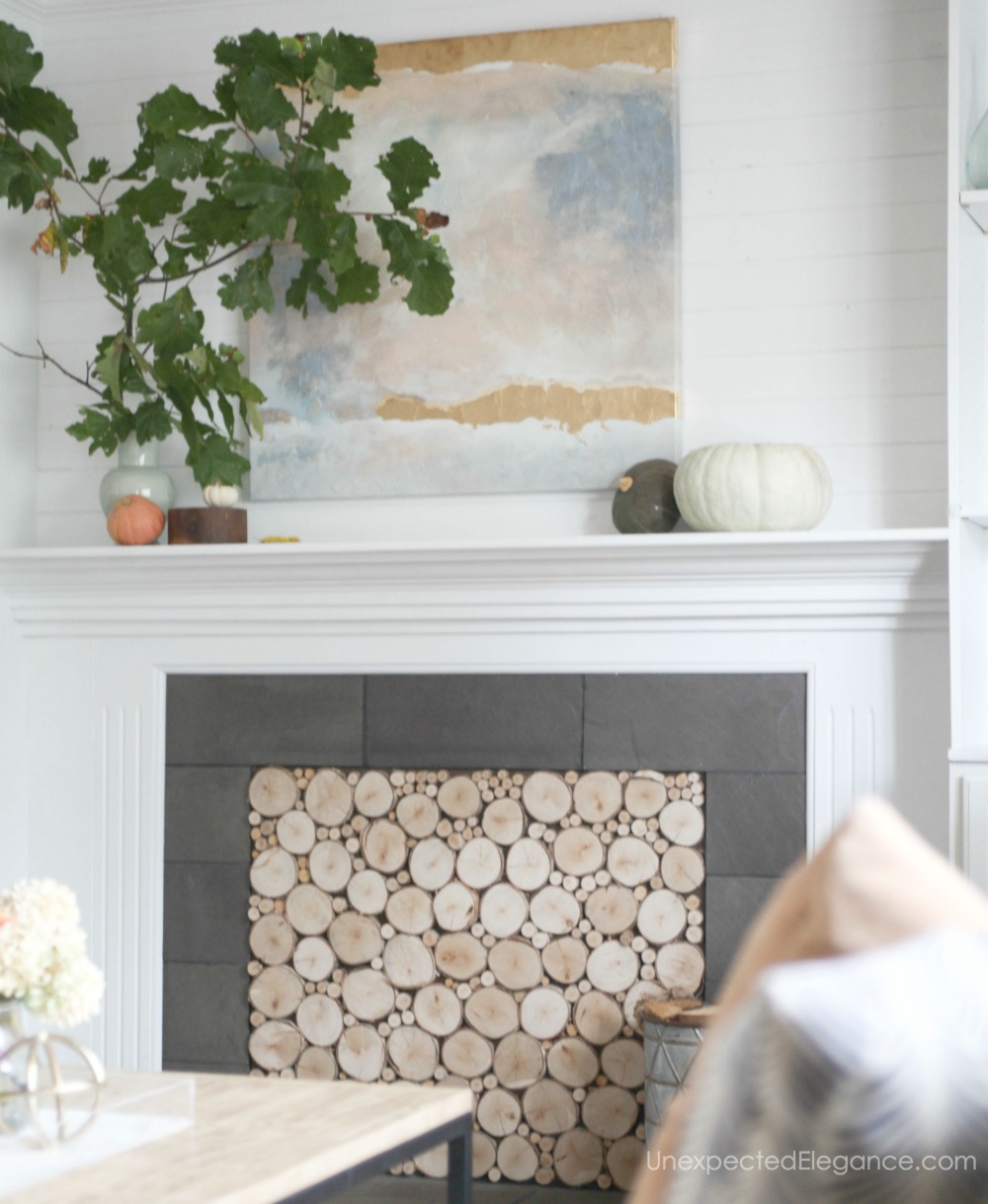 Elegant and simple fall home decor ideas that are very inexpensive.