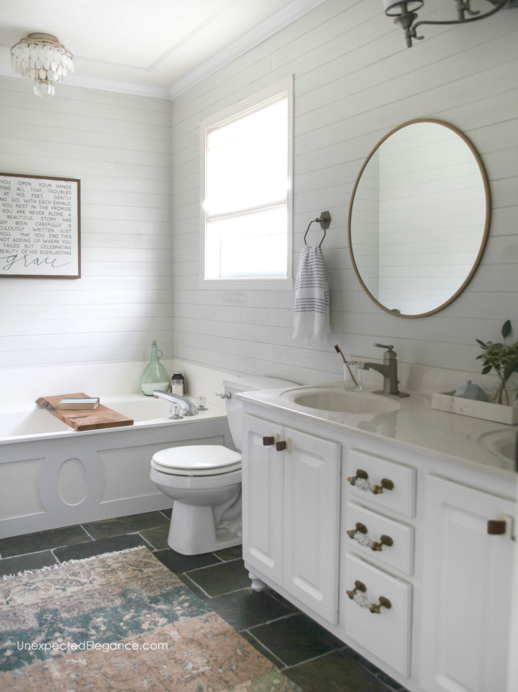 Small Bathroom Updates For Under 200 Unexpected Elegance