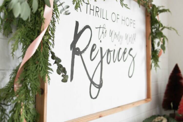 Custom DIY Holiday Art