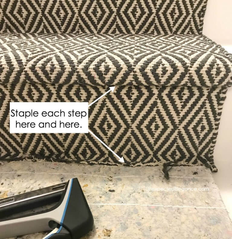 How to Replace Carpet with an Inexpensive Stair Runner