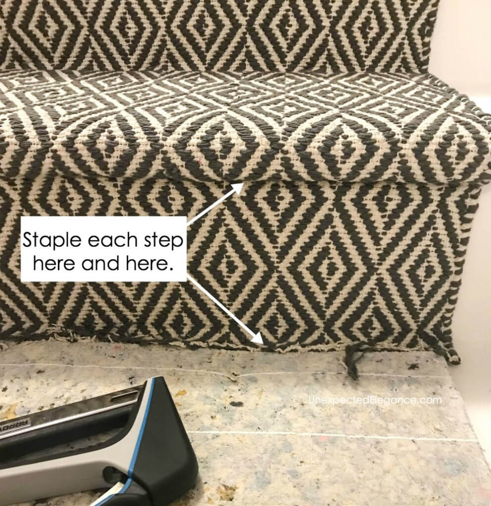How to Replace Carpet with an Inexpensive Stair Runner