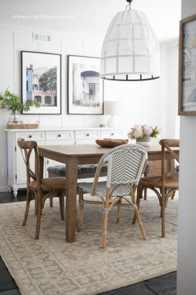 Looking for a quick dining room update for your home? Check out how I pulled mine together and get some inspiration for your space!