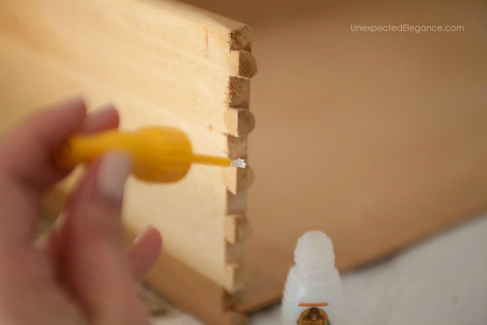 Find out how this new nozzle from Gorilla glue made fixing a drawer simple.