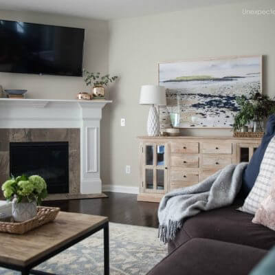 Client Living Room Transformation