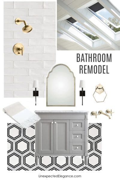 Bathroom Remodel Mood Board