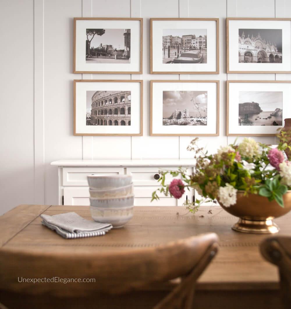 Check out how to create simple DIY personalized art. This is an inexpensive way to add personality to your home without breaking the bank!