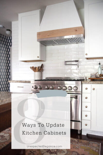 8 Ways to Update Kitchen Cabinets